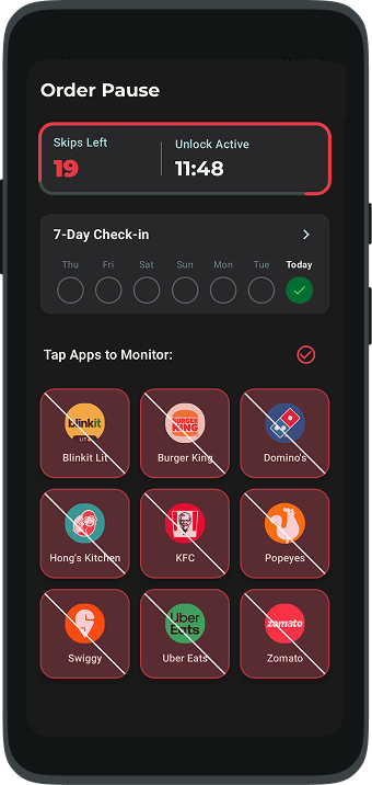 Order Pause Screenshot 1
